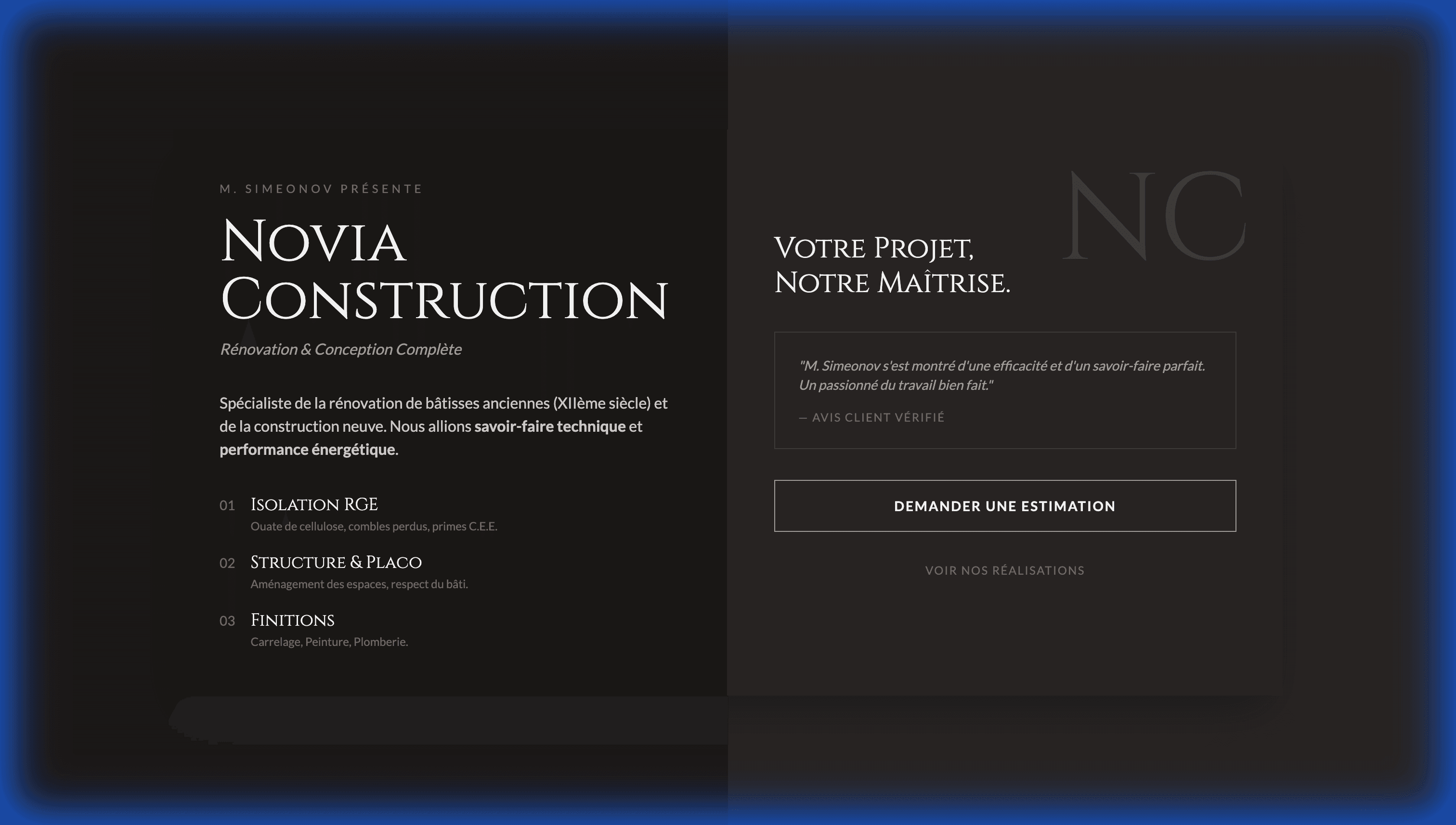Novia Construction